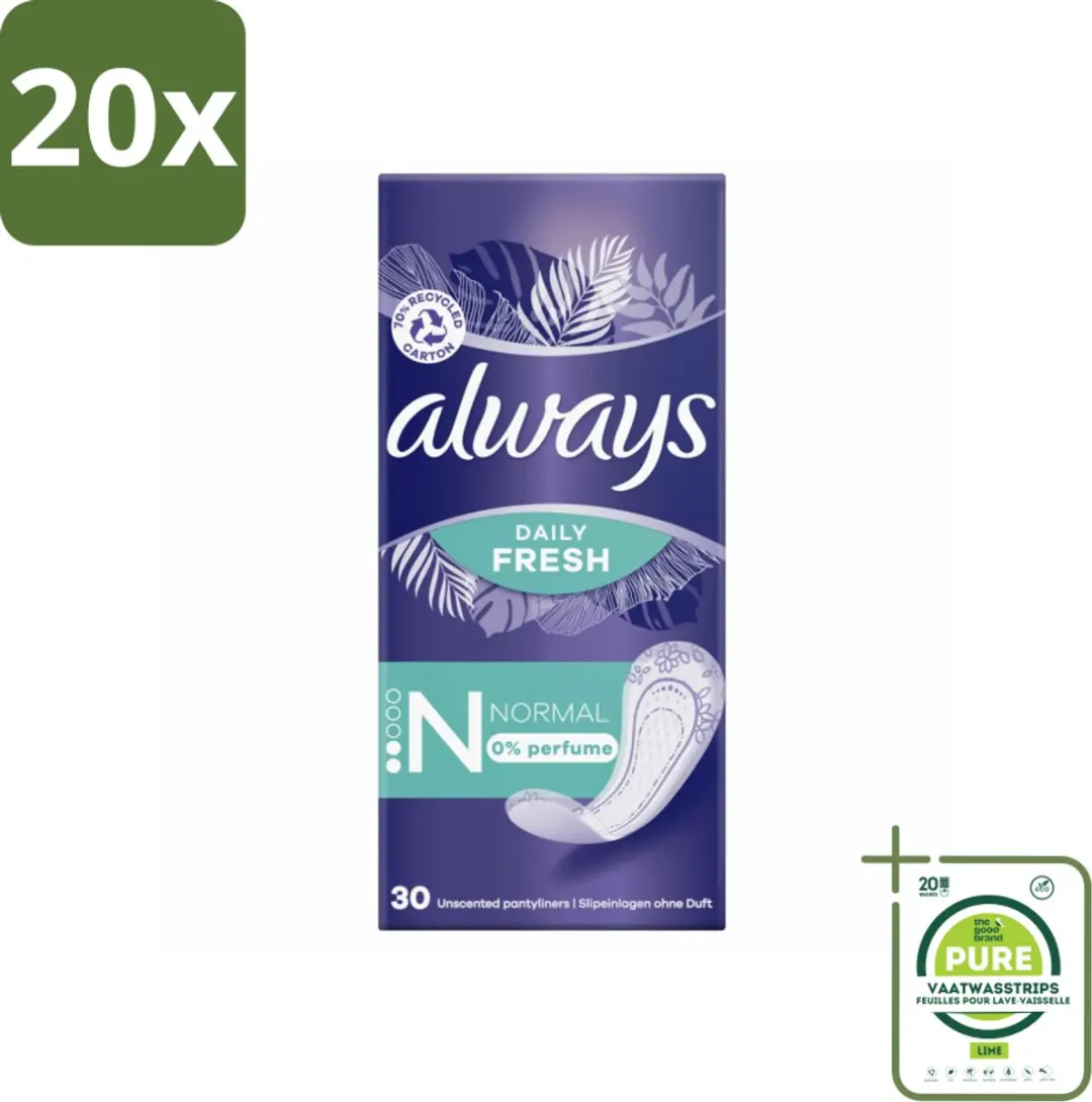 20 x Always Daily Fresh