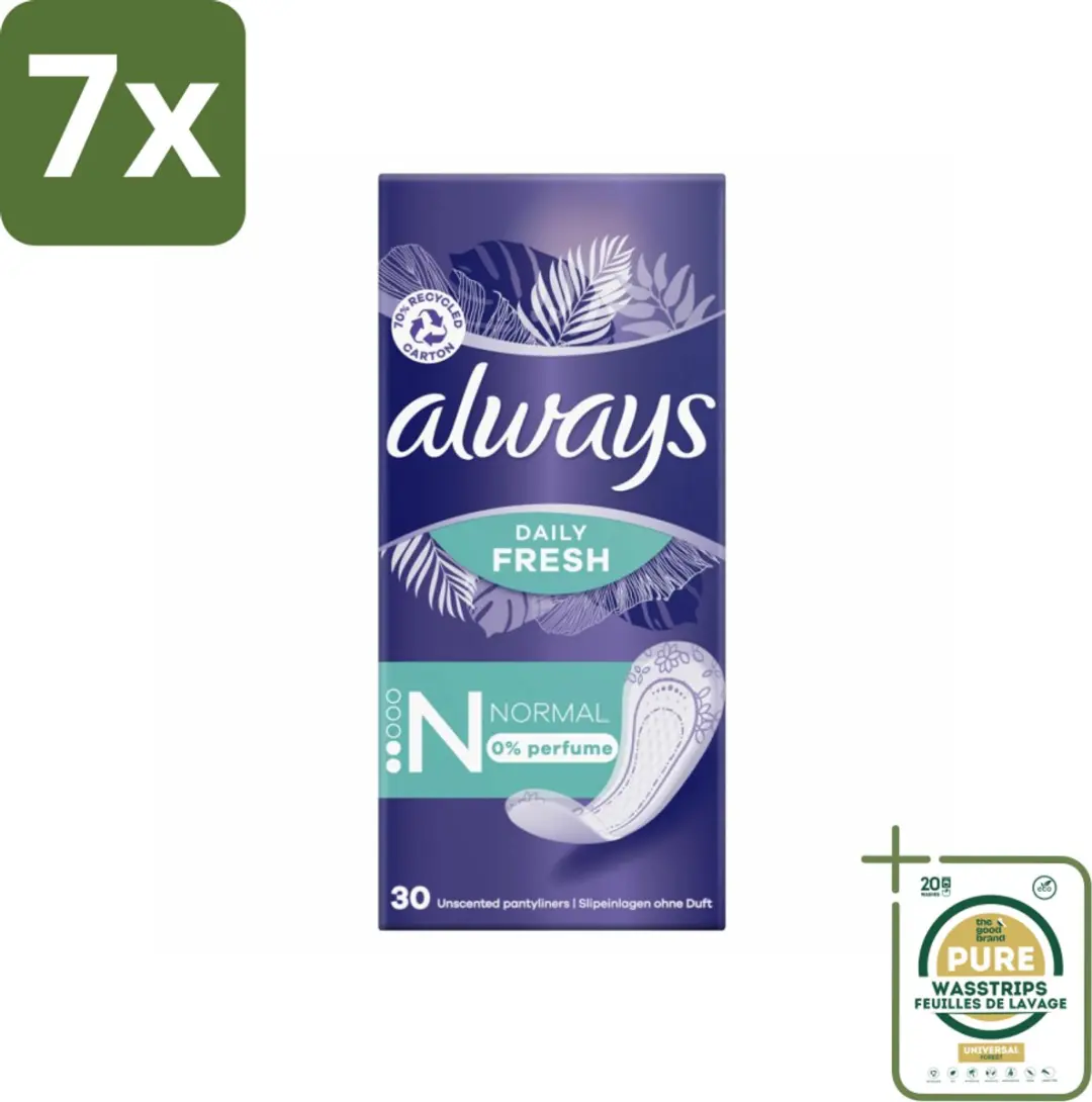 7 x Always Daily Fresh