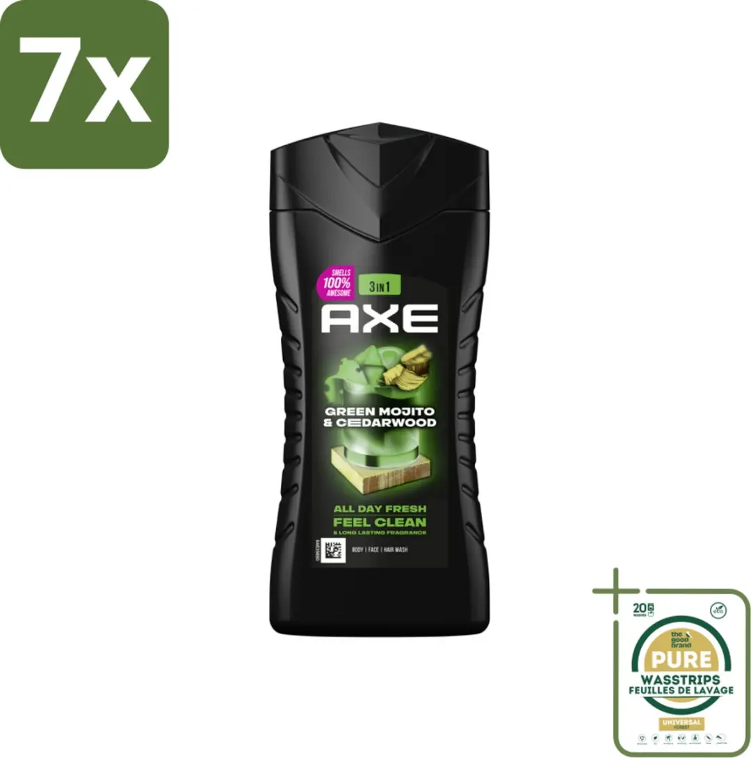 Axe 3-in-1 Douchegel Wild Mojito & Cedarwood