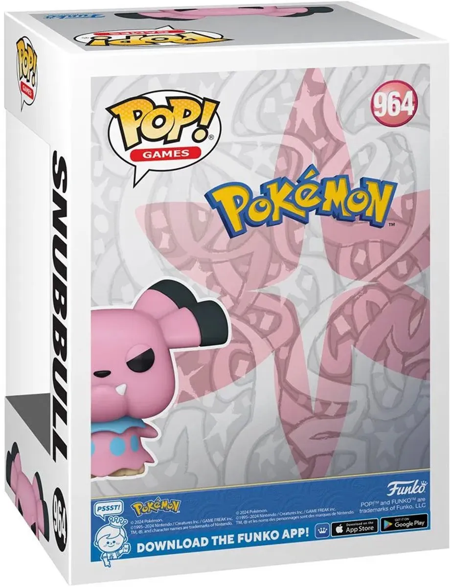 Funko Pokémon Snubbull Pop! 70929 - Meerkleurig
