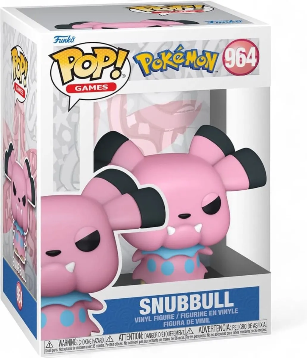 Funko Pokémon Snubbull Pop! 70929 - Meerkleurig