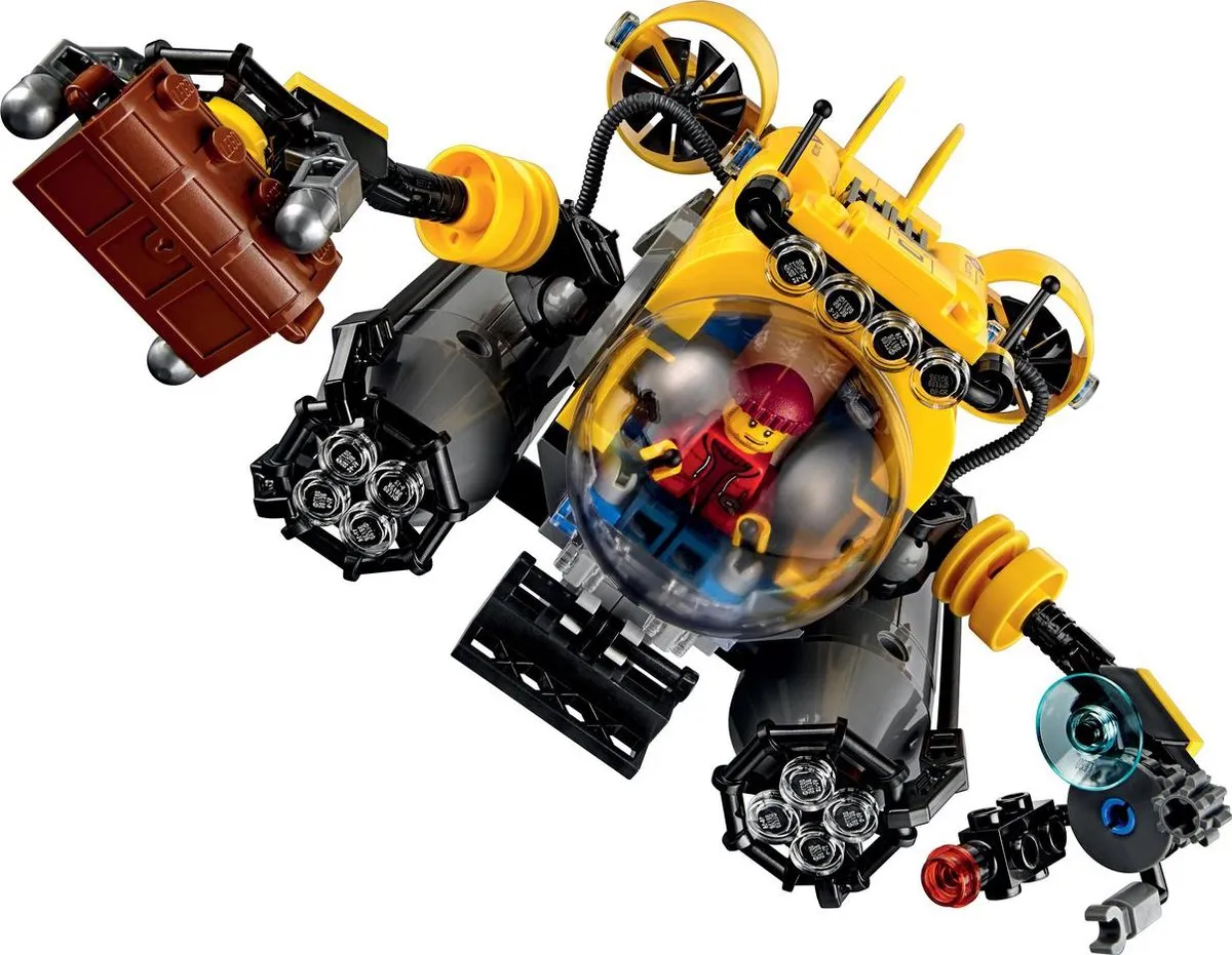 LEGO City Diepzee Duikboot 60092 - 274 Stukken - afbeelding 6 van 6