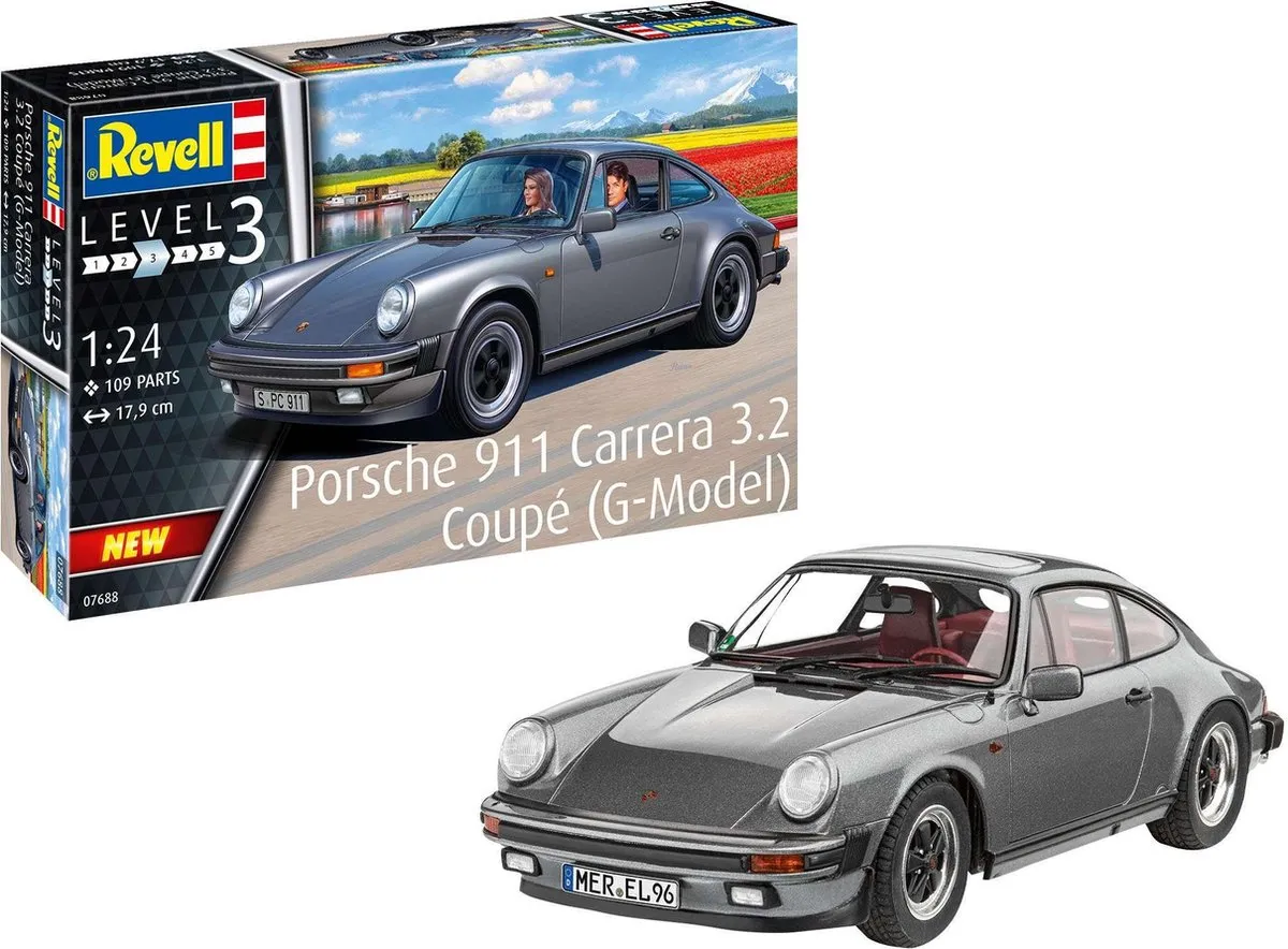 Revell Porsche 911 G Model 07688 Modelbouwpakket - 1:24 - Multi
