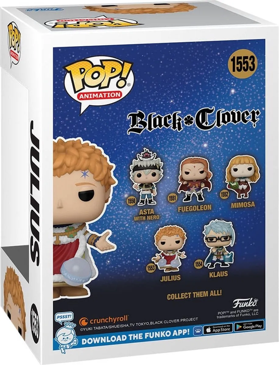 Funko Black Clover Julius Pop! - 72117