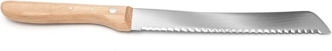 Robert Herder Broodmes Golf RVS - 22cm Lemmet Beukenhout - afbeelding 6 van 6