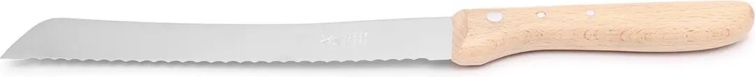 Robert Herder Broodmes Golf RVS - 22cm Lemmet Beukenhout - afbeelding 2 van 6