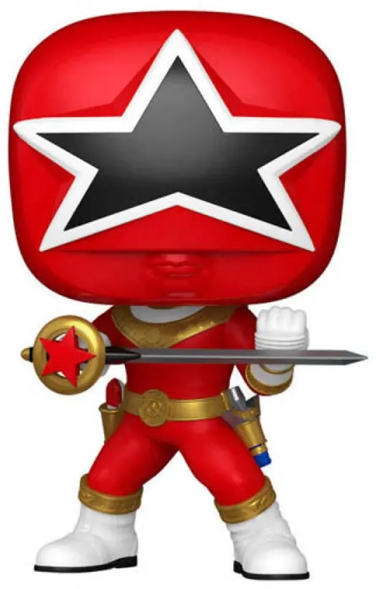 Funko Pop! Power Rangers Zeo Red Ranger #1714 - Multi