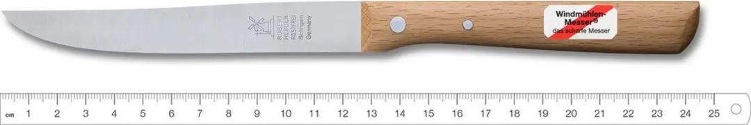Robert Herder Universeelmes Hahnefeder RVS - Lemmet 13cm