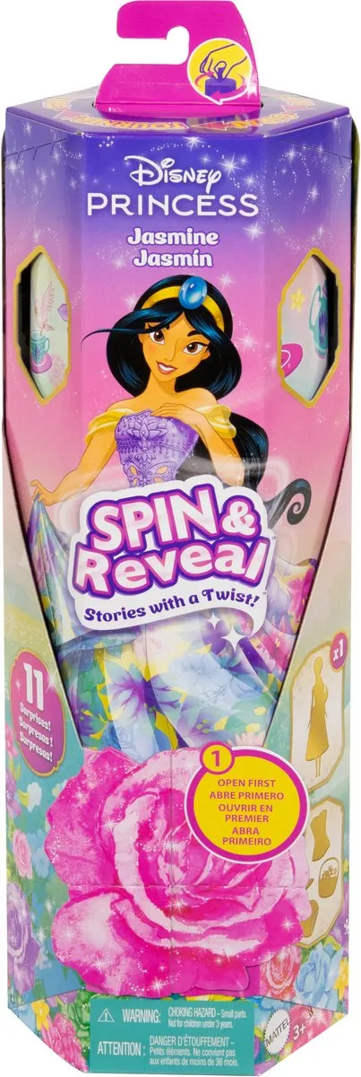 Disney Princess Jasmine Draaien en Ontdekken Pop HXC23
