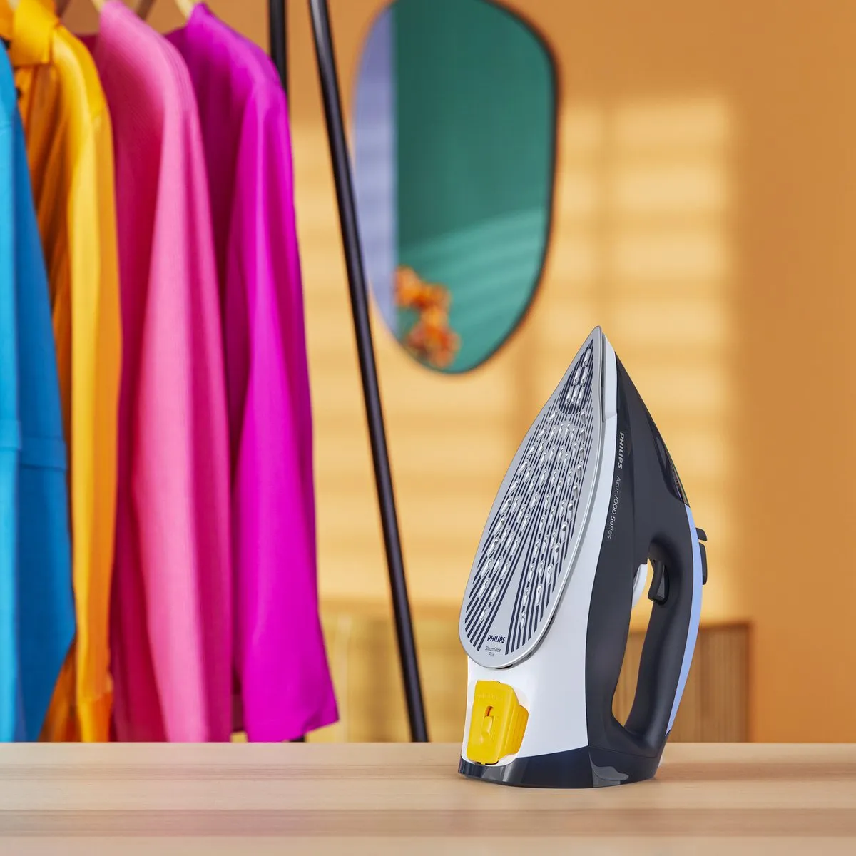 Philips 7000 Series DST7030/20 Stoomstrijkijzer - 2800W - Blauw - afbeelding 6 van 6