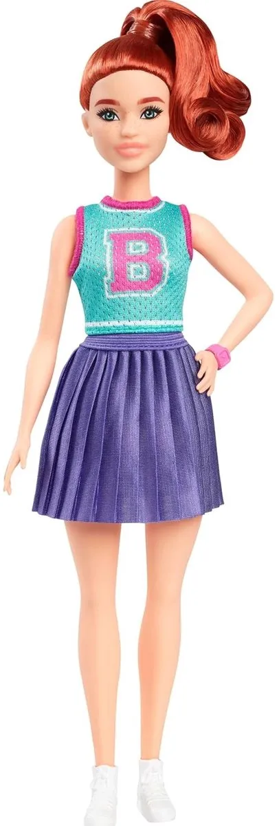 Barbie Fashionista Look Cheerleader-pop HYT90 - Paars