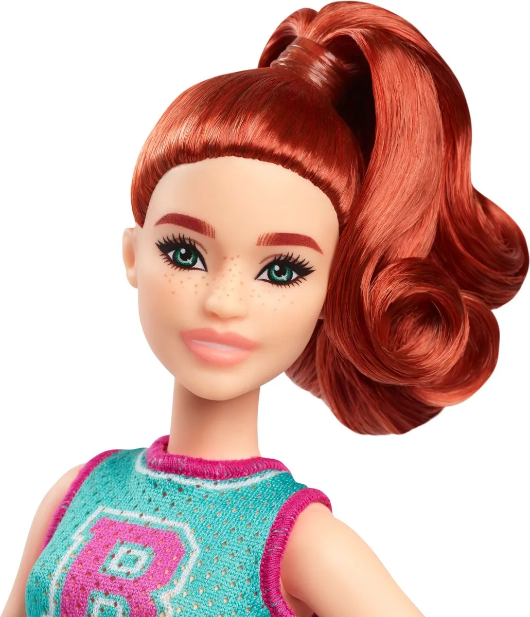 Barbie Fashionista Look Cheerleader-pop HYT90 - Paars