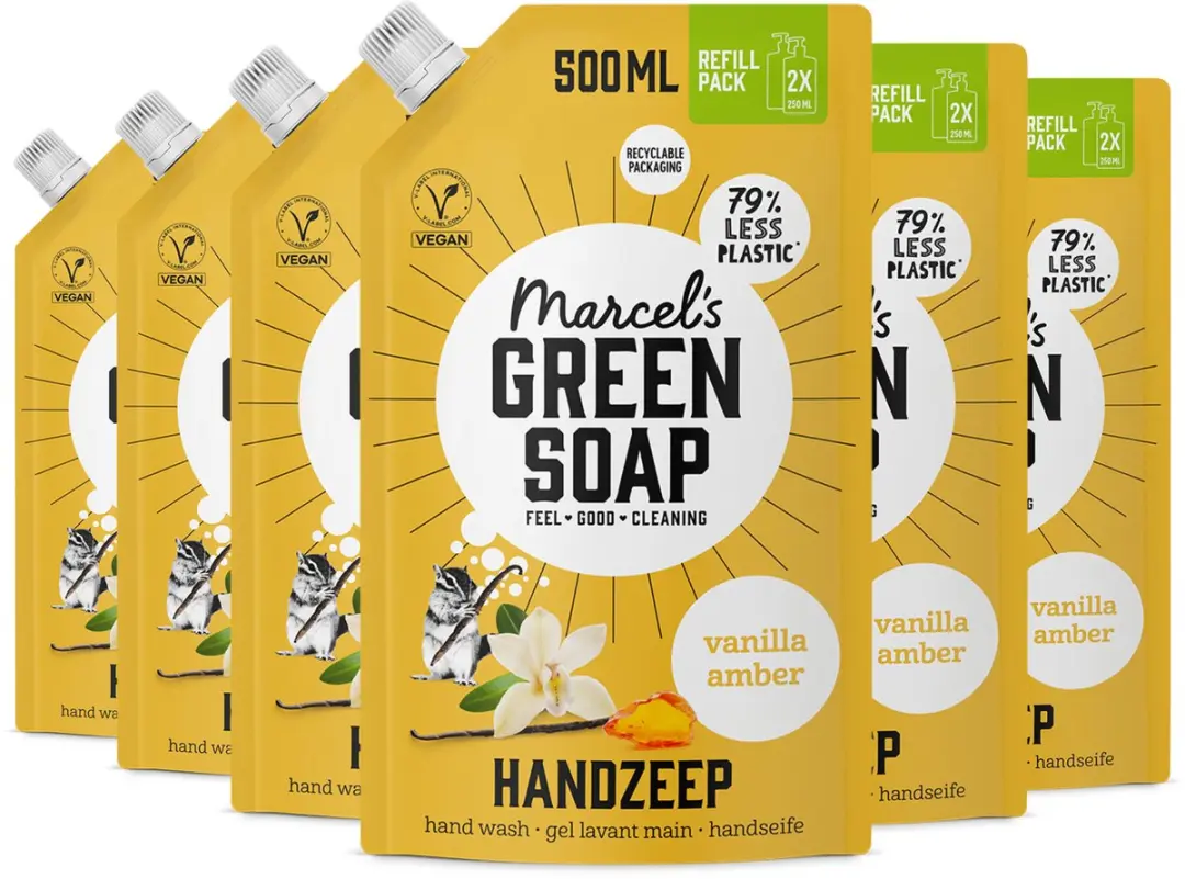 Marcel's Green Soap Handzeep Navulling