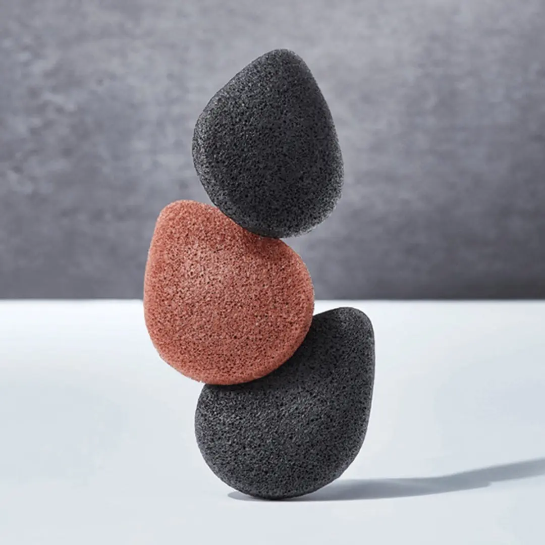 Purito Jeju Volcanic Scoria Konjac Sponge - Bruin