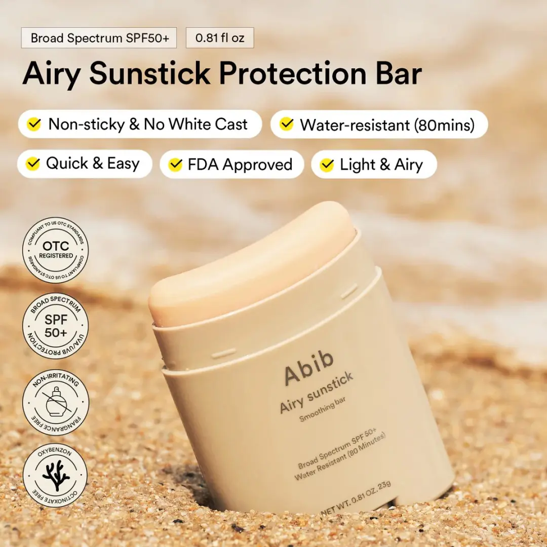 Abib Airy Sunstick Smoothing Bar 23g