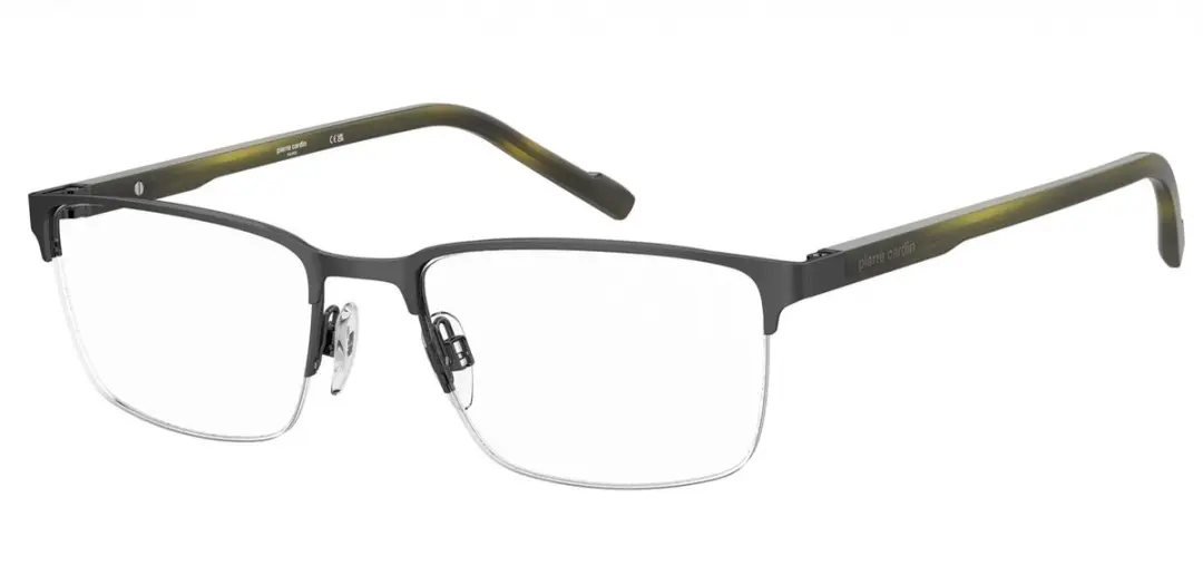 Pierre Cardin P.C. 6898 Dark ruthenium black 55/19/145 MAN Brilmonturen