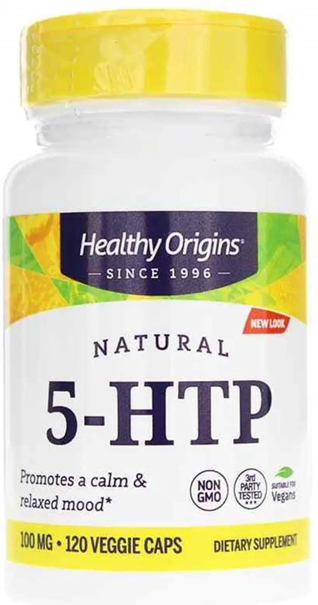 Healthy Origins 5-HTP 100mg Capsules