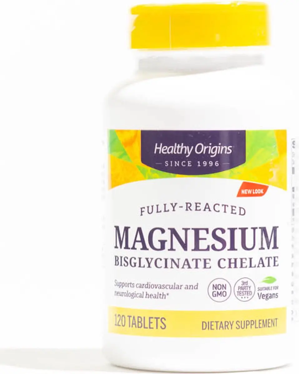 Healthy Origins Magnesium Bisglycinaat 120 tabletten