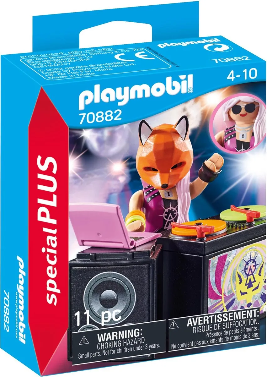 Playmobil Special Plus DJ met draaitafel 70882