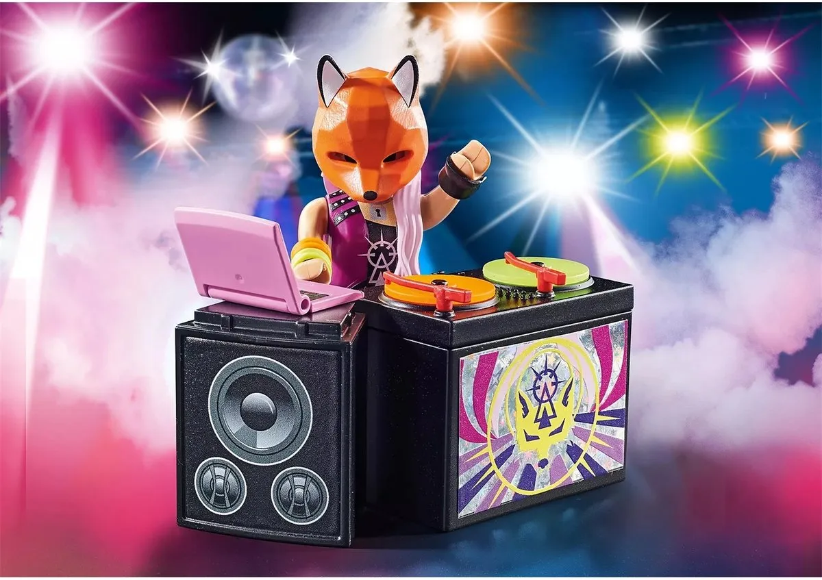 Playmobil Special Plus DJ met draaitafel 70882 - Multicolor