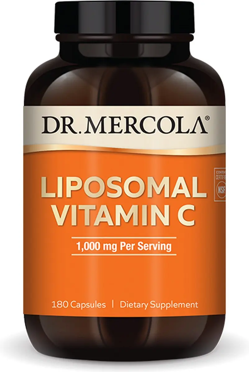 Dr. Mercola Liposomaal Vitamine C 180 Capsules