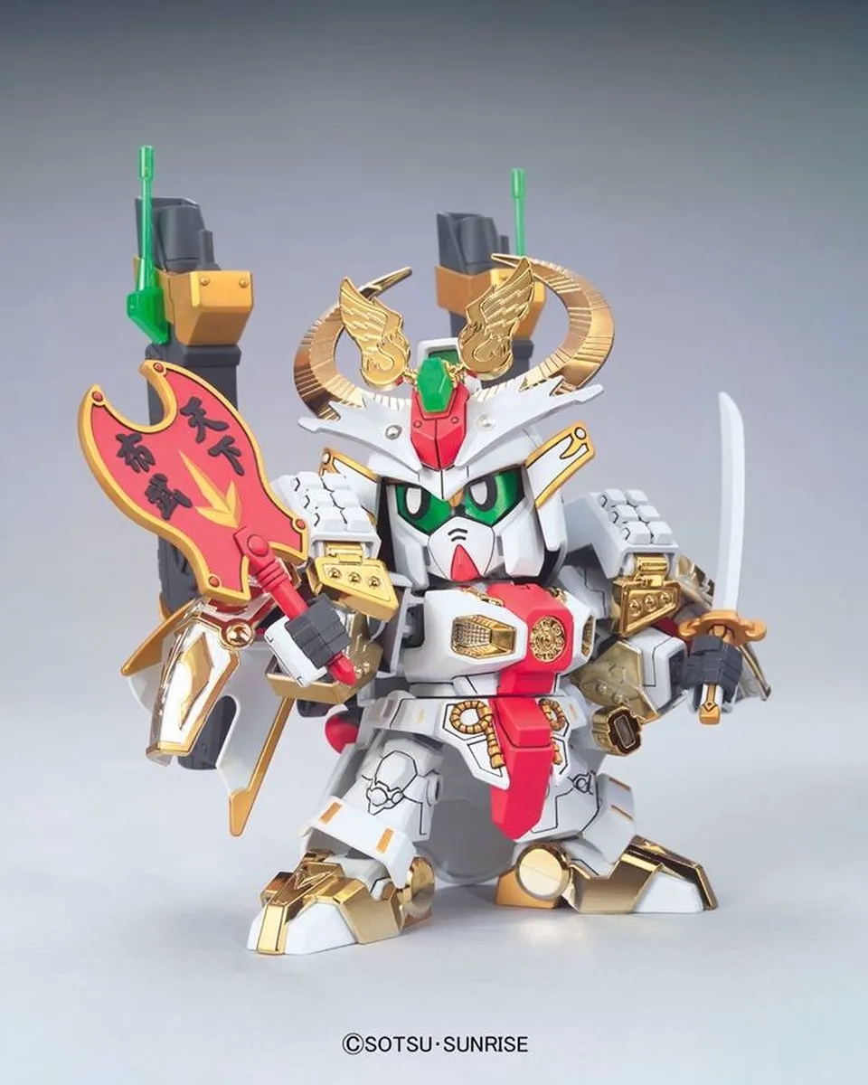 Bandai Namco Gundam SD Nidaime Dai-Shogun BB395 Modelkit - Goud/Rood/Wit