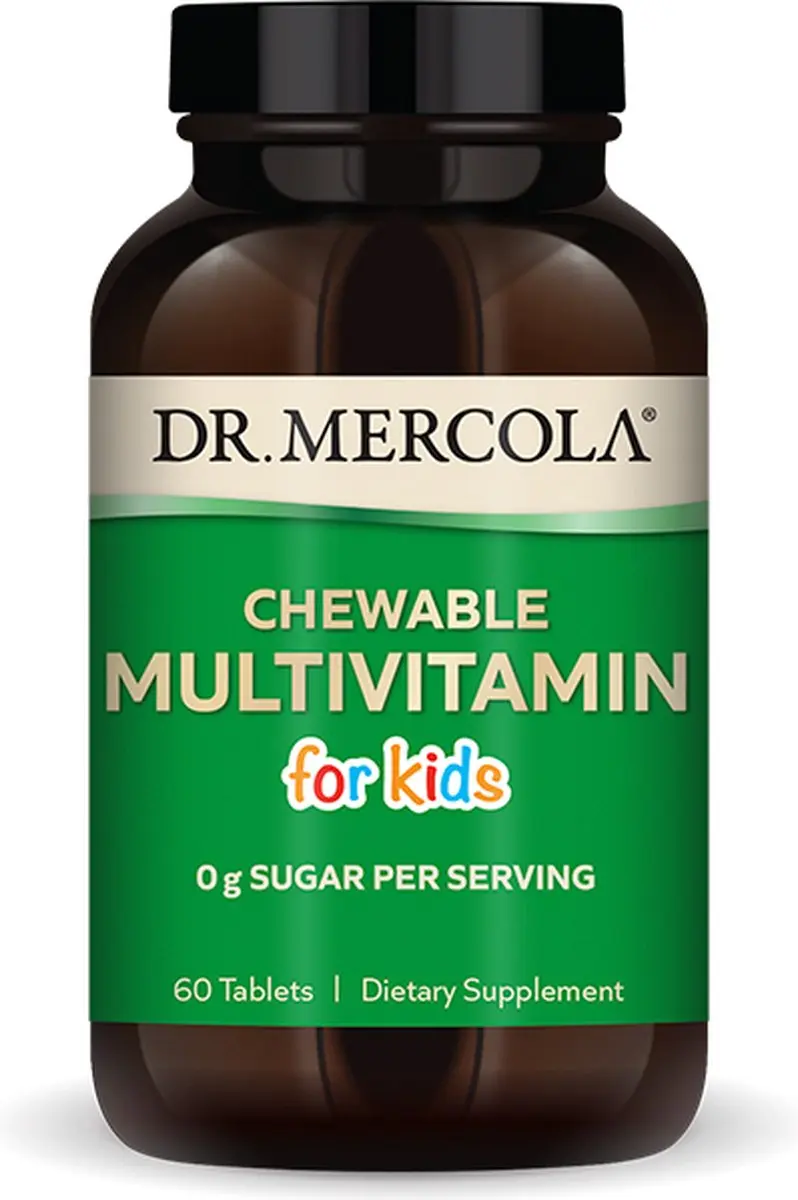 Dr. Mercola Multivitamine Kauwtabletten 60 Stuks