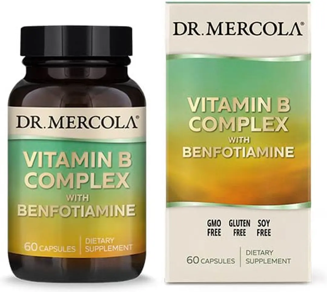 Dr. Mercola Vitamin B Complex met Benfotiamine
