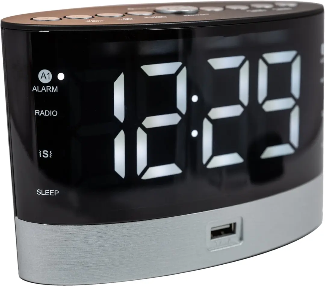 Soundmaster UR580SW Digitale Wekkerradio - Trilfunctie Zwart