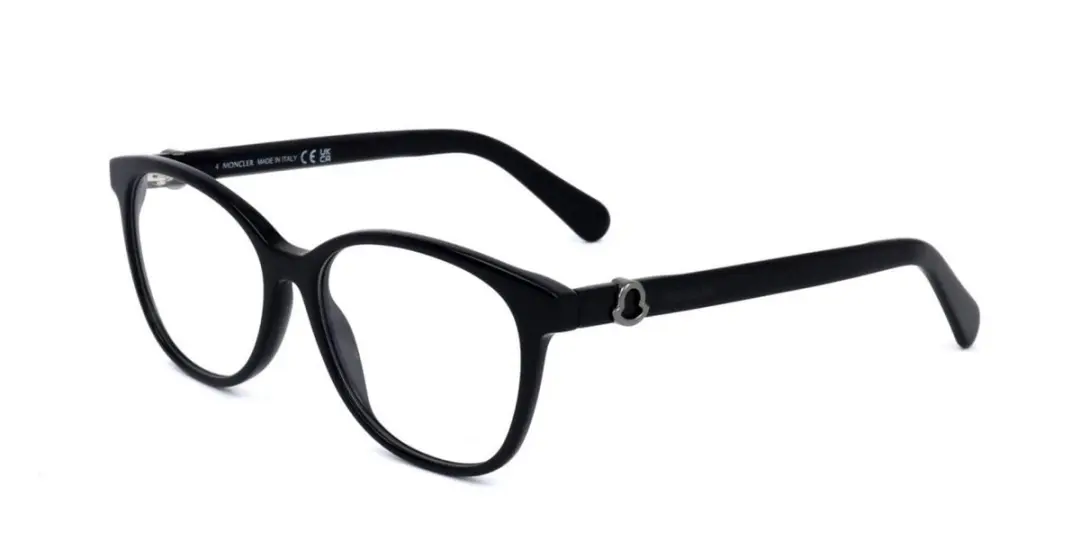 Moncler ML5167 Shiny black 53/15/140 WOMAN Brilmonturen