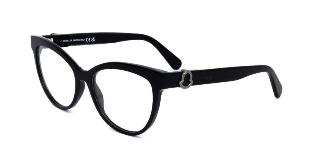 Moncler ML5166 Shiny black 53/16/140 WOMAN Brilmonturen