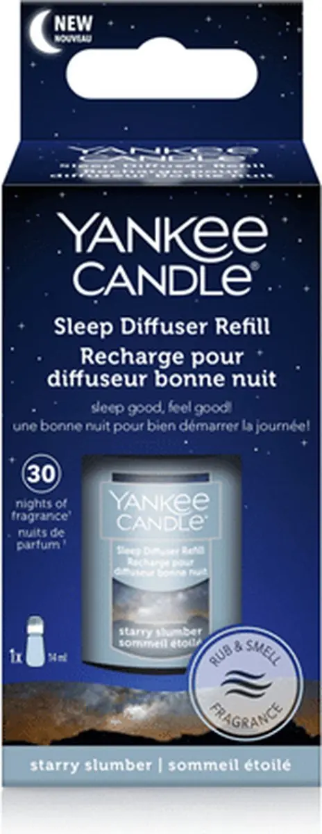 Yankee Candle Sleep Diffuser Navulling Starry Slumber