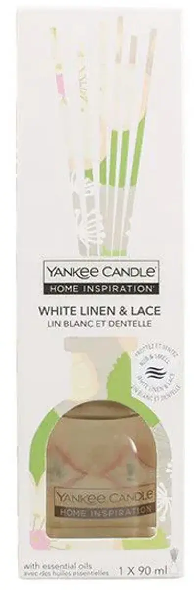 Yankee Candle Wit Linnen & Kant Geurverspreider 90ml
