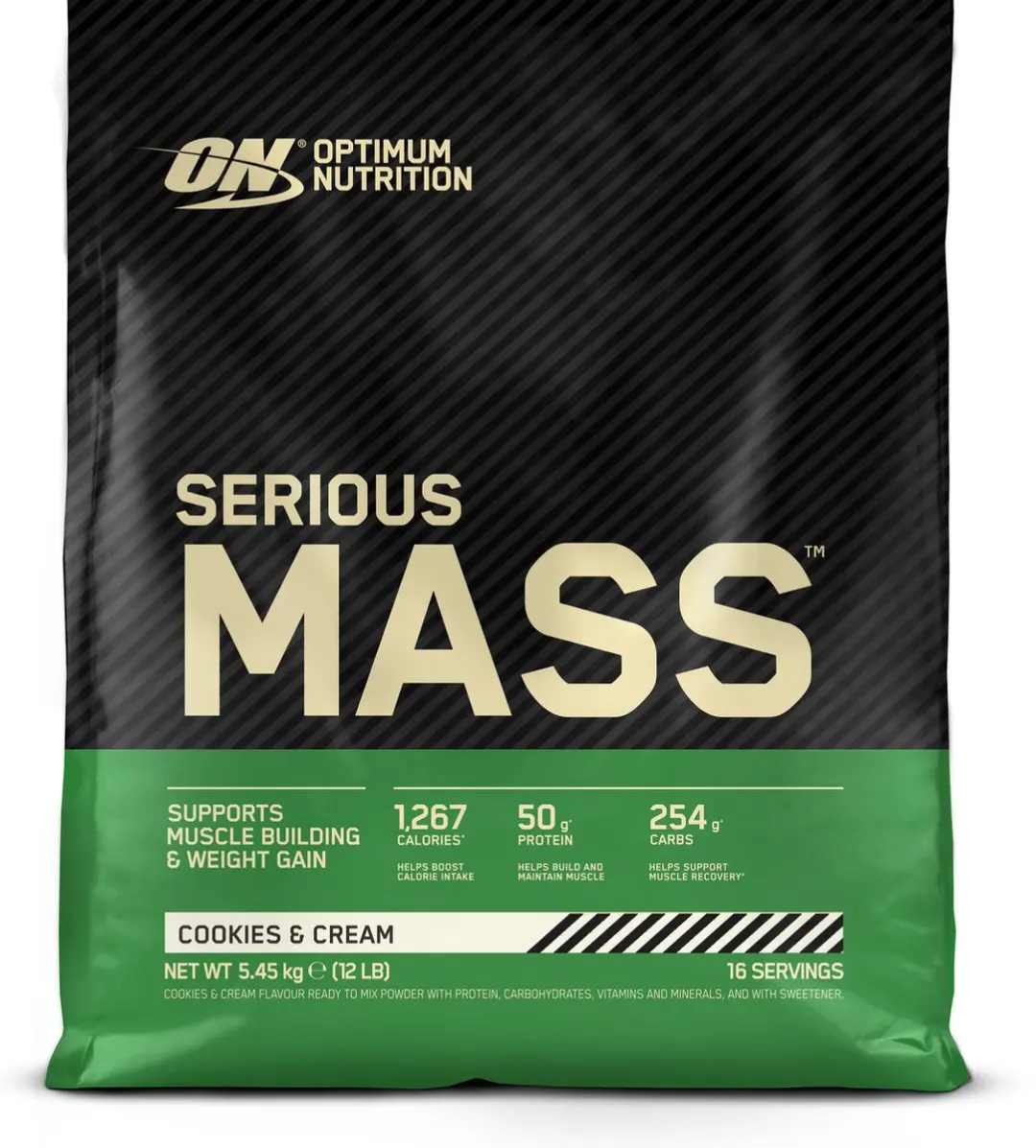 Optimum Nutrition Serious Mass Weight Gainer 5450g