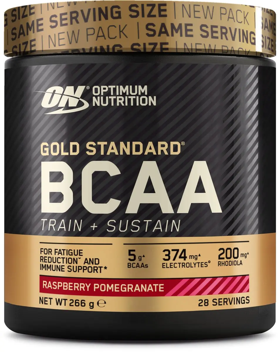 Optimum Nutrition Gold Standard BCAA Framboos & Granaatappel 266g