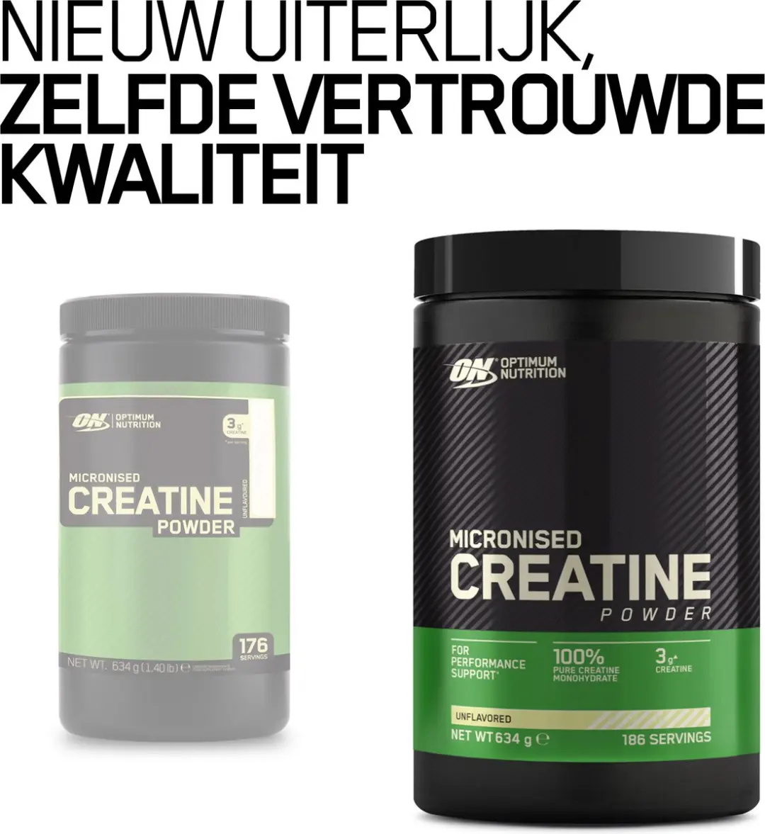 Optimum Nutrition Micronized Creatine Monohydraat 634g
