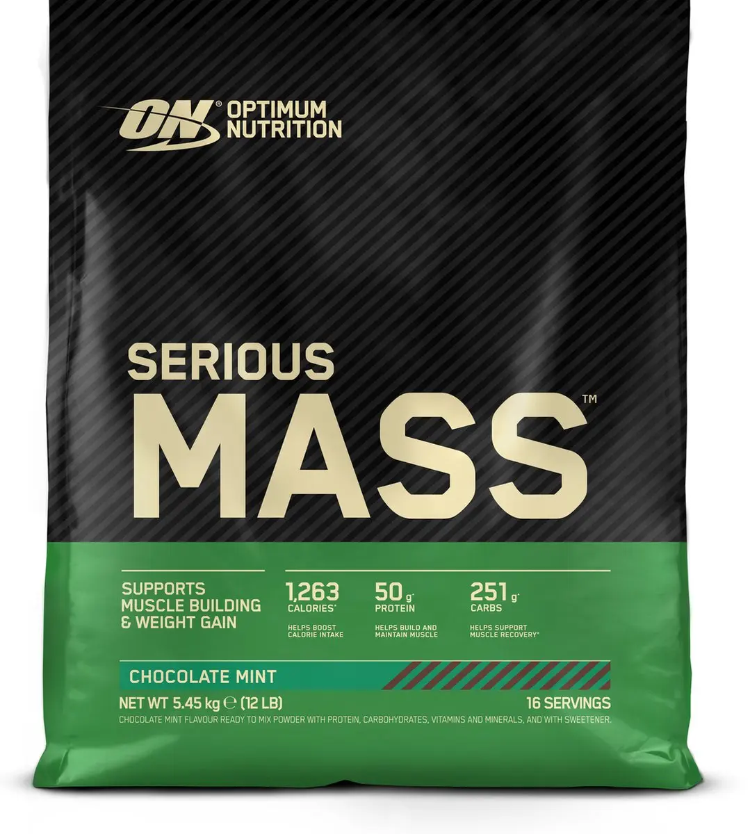 Optimum Nutrition Serious Mass Weight Gainer 5455g