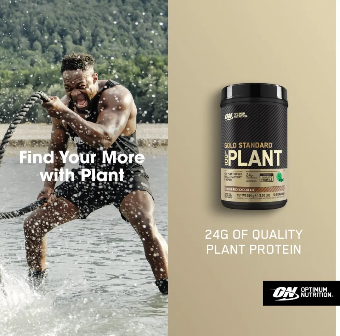 Optimum Nutrition Gold Standard 100% Plant-based Protein - Vanille - 684g