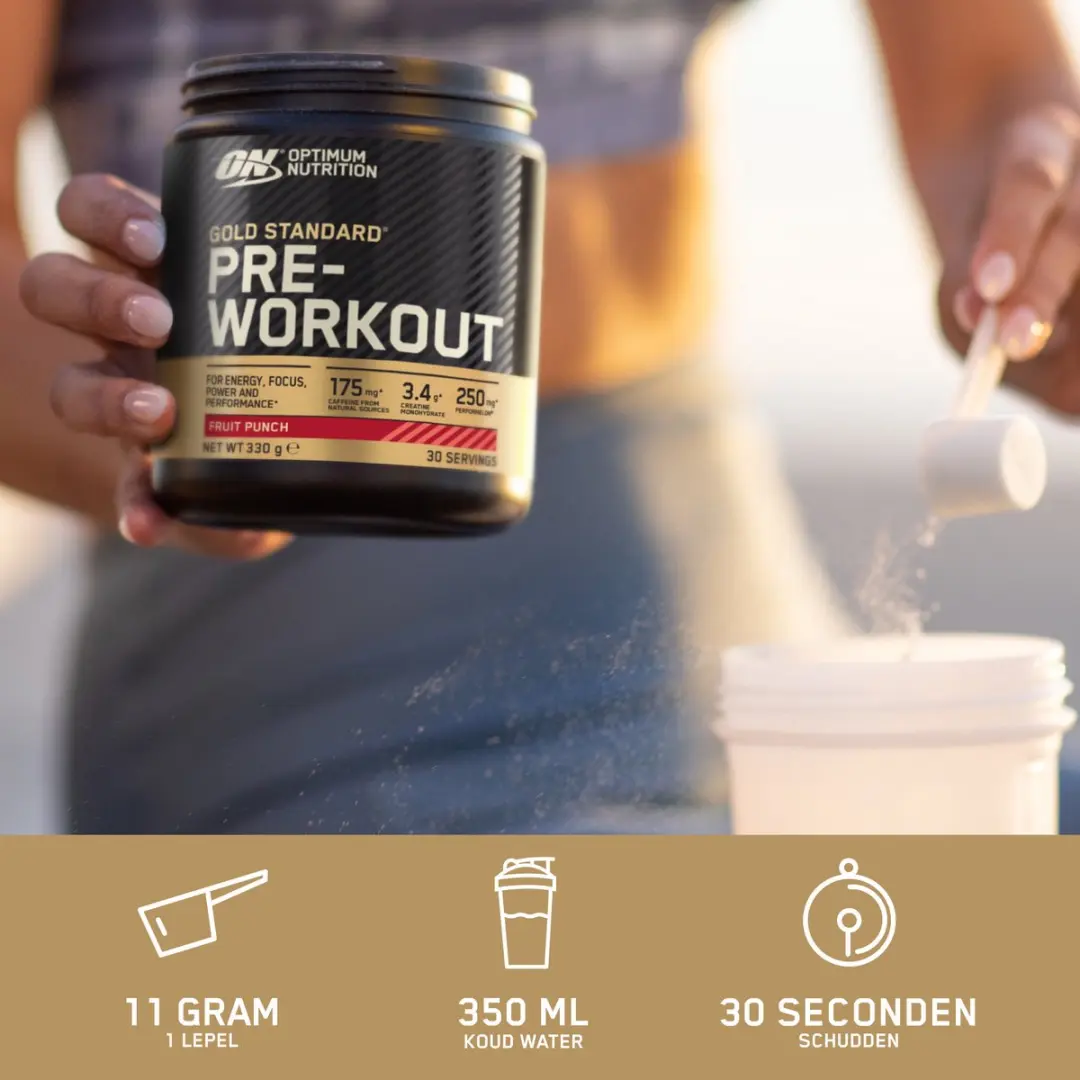 Optimum Nutrition Gold Standard Pre-Workout Blue Raspberry 330g