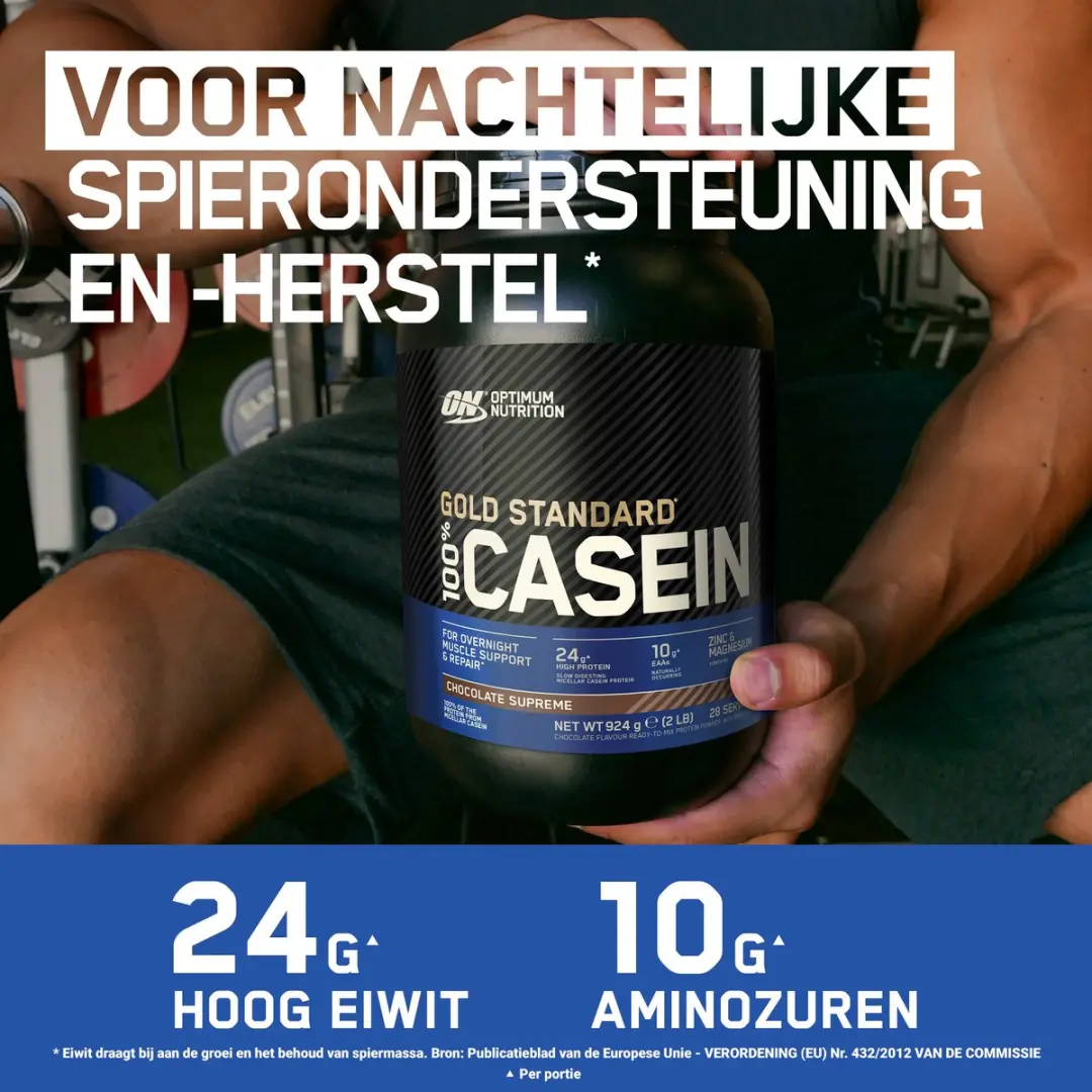 Optimum Nutrition Gold Standard 100% Caseïne - 1816g - 55 Porties - Aardbei