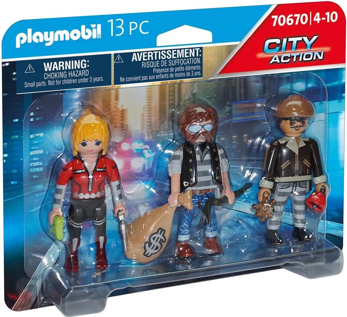Playmobil City Action Figurenset Boeven 70670