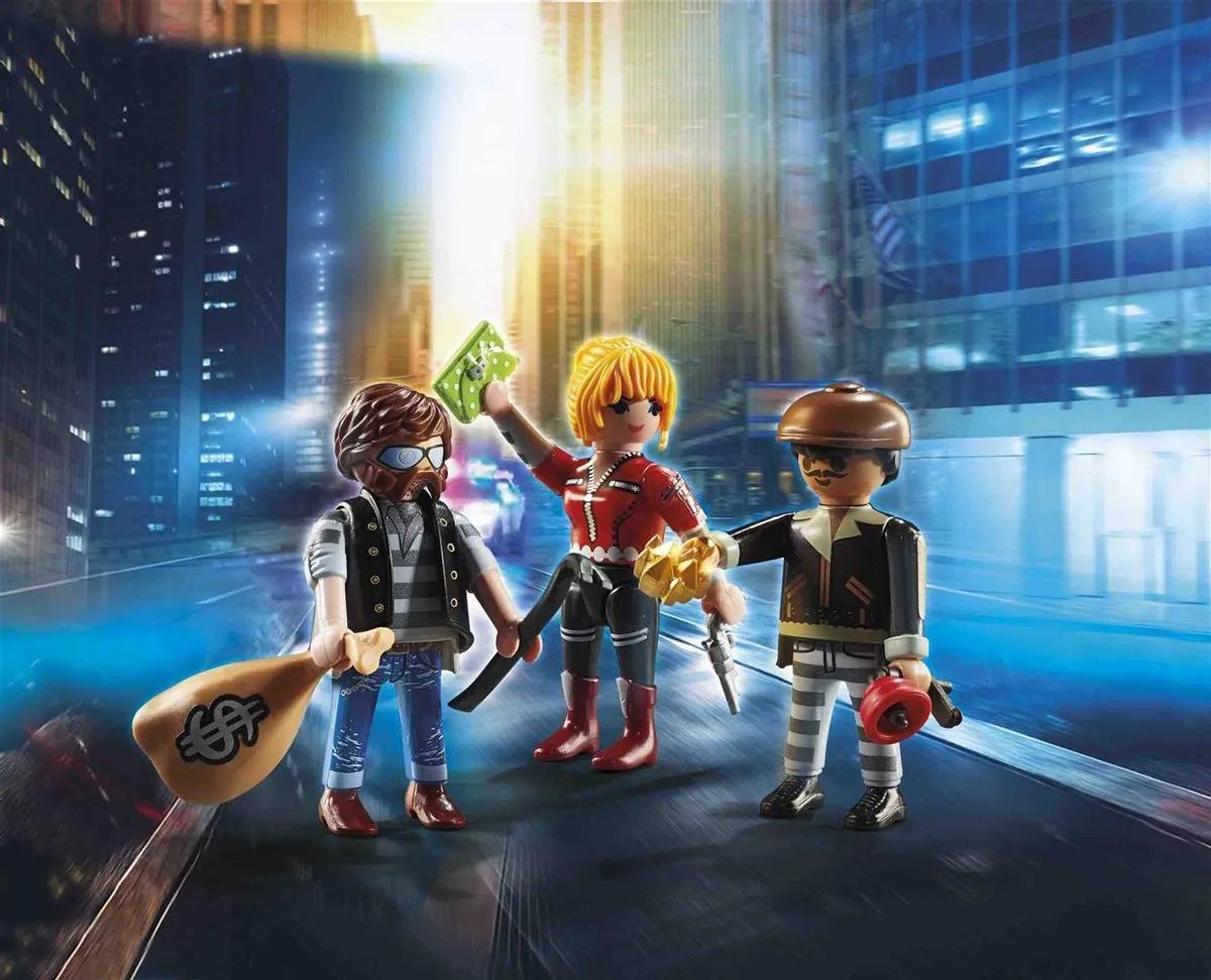 Playmobil City Action Figurenset Boeven 70670 - Multicolor
