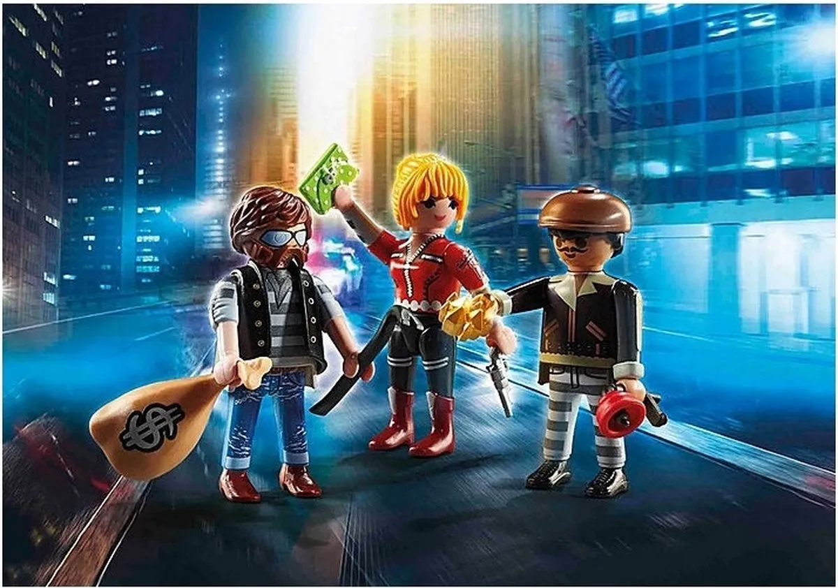 Playmobil City Action Figurenset Boeven 70670 - Multicolor