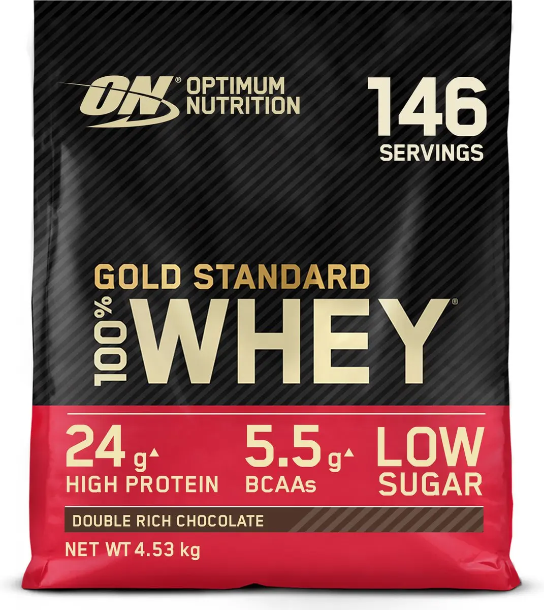 Optimum Nutrition Gold Standard 100% Whey Protein Double Rich Chocolate 4540g
