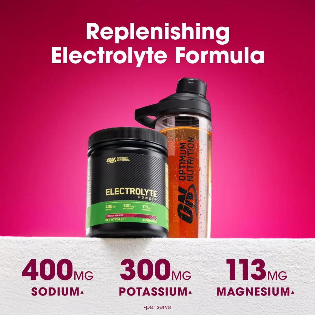 Optimum Nutrition Electrolyte Powder Bosvruchten 264g