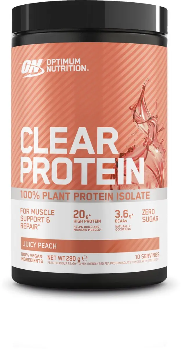 Optimum Nutrition Clear Protein Juicy Peach Vegan Poeder