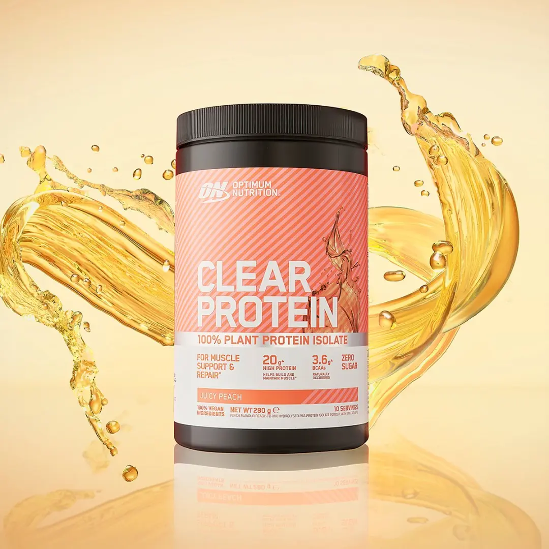 Optimum Nutrition Clear Protein Juicy Peach Vegan Poeder - 280g