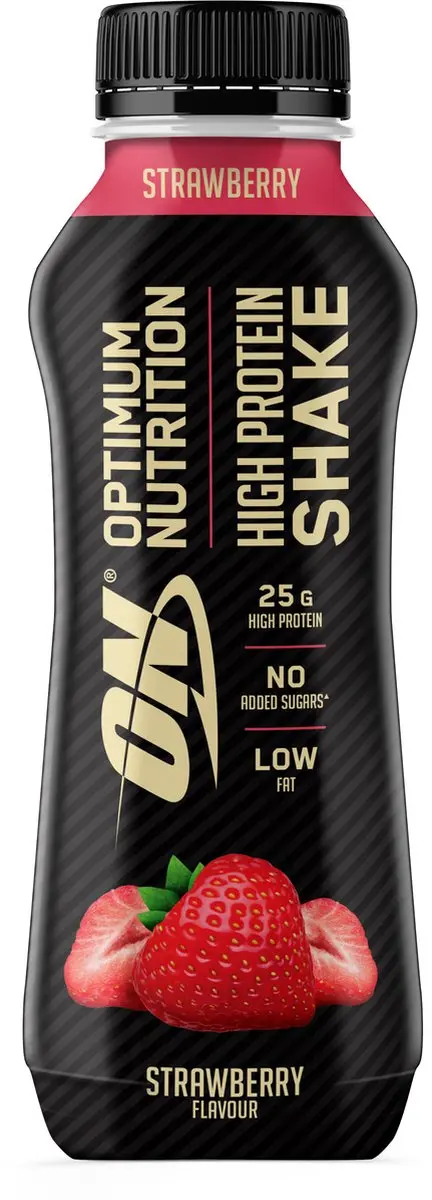 Optimum Nutrition High Protein Shake Aardbei 330ml