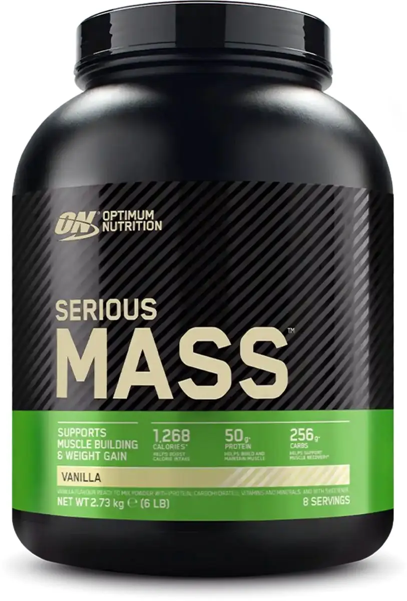 Optimum Nutrition Serious Mass Weight Gainer 2670g - 16 Scoops