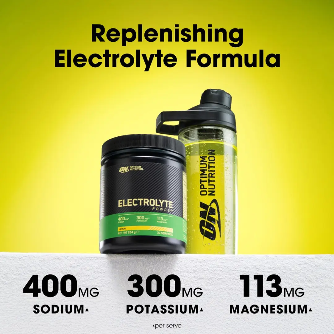 Optimum Nutrition Electrolyte Poeder - Lemon - 264g